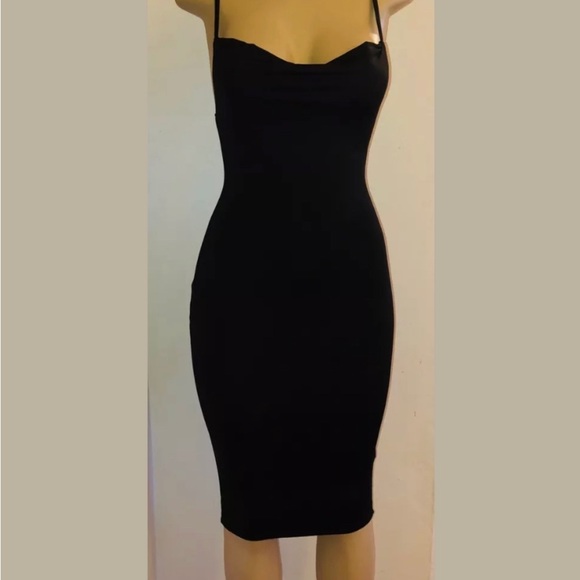 Black dress by minxstar no tags new comes in small size body con womens - Picture 3 of 3